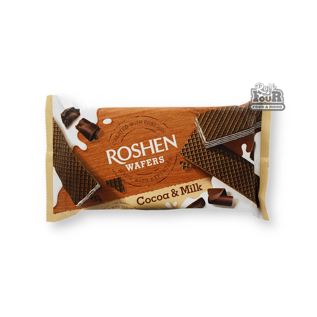 Wafers "Roshen Cocoa & Milk" 216g
